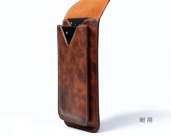 Vīriešu eko ādas maciņš piekarināšanai jostasvietā