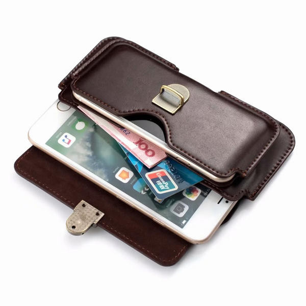 Нов модел малка кожена чанта за кръста