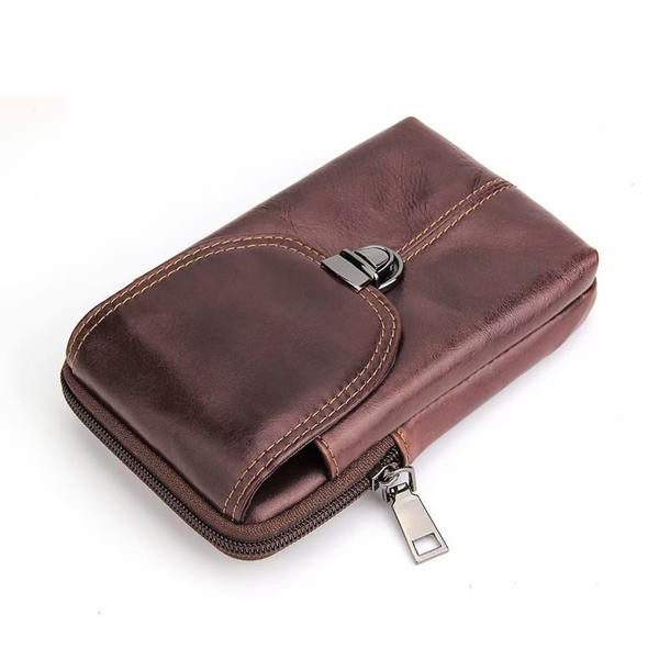 Geanta din imitatie de piele cu inchizator metalic