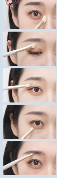 Set četkica za šminkanje - 5 komada