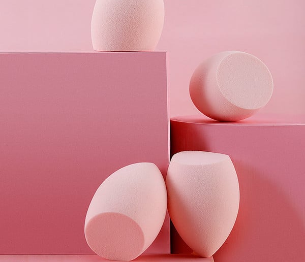 Burete moale pentru aplicarea machiajului