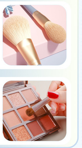 Set eko hair kistova za šminkanje - 10 komada