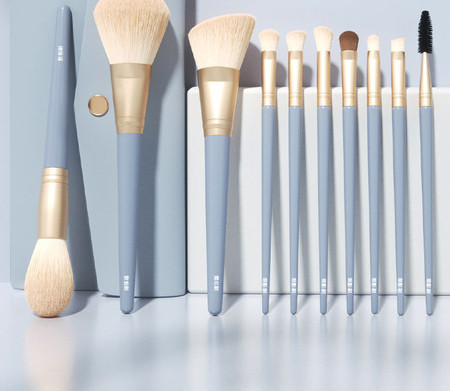 Set eko hair kistova za šminkanje - 10 komada