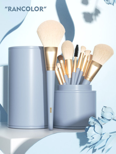 Set eko hair kistova za šminkanje - 10 komada