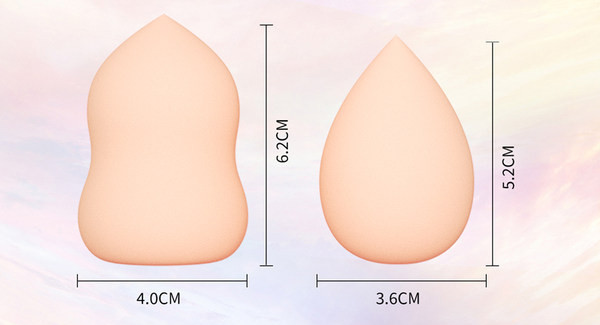 Mekana spužvica za šminkanje 3 ili 6 komada u setu