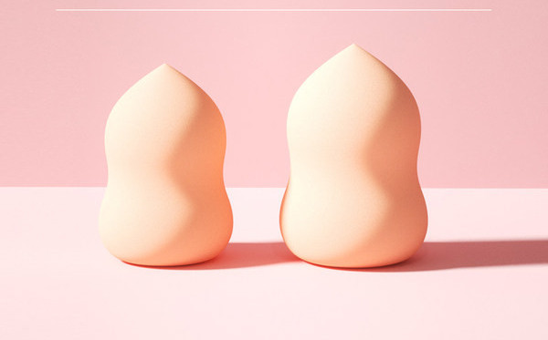 Mekana spužvica za šminkanje 3 ili 6 komada u setu