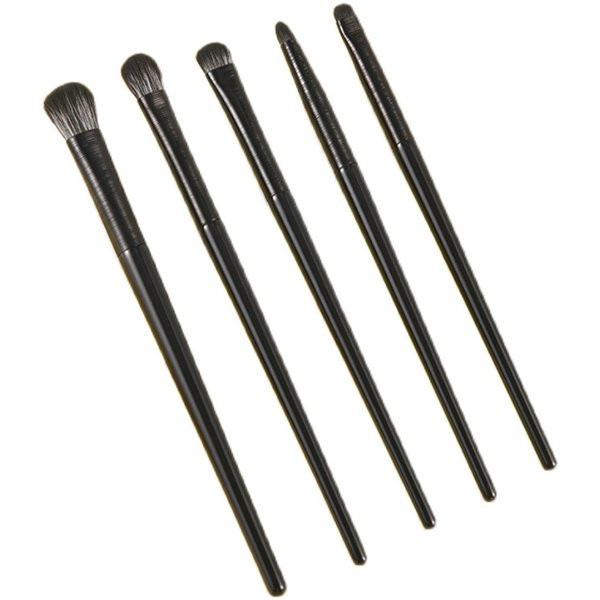 Musta värvi meigipintslite komplekt 3,5,6 tk