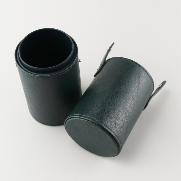 Makiažo šepetėlių laikymo dėžutė