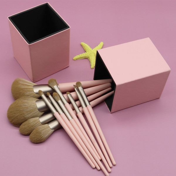 Ökojuukse meigipintslite komplekt - 11 tk