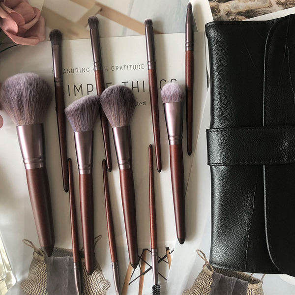 Set pensule de machiaj 11 piese