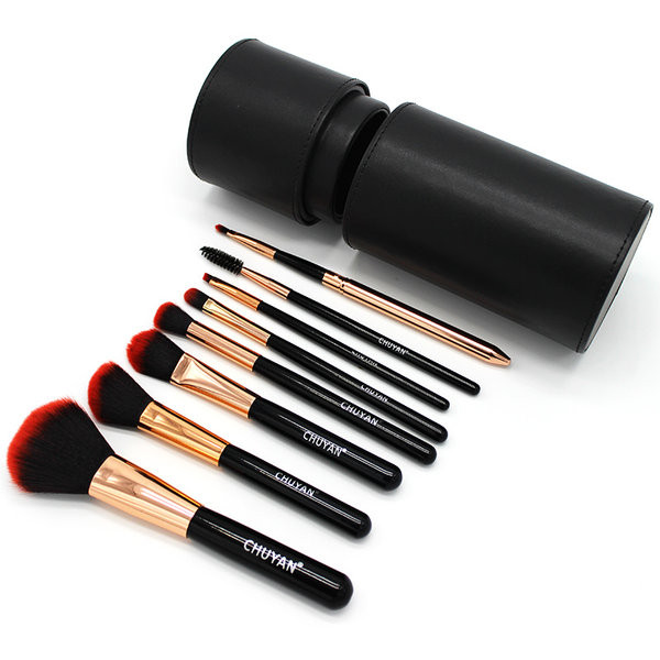 Σετ με 8 πινέλα μακιγιάζ με κουτί