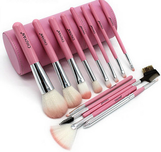 Set de machiaj - perii cu par artificial