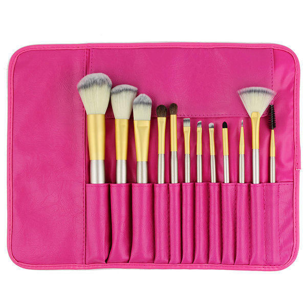 Σετ με 12 πινέλα μακιγιάζ