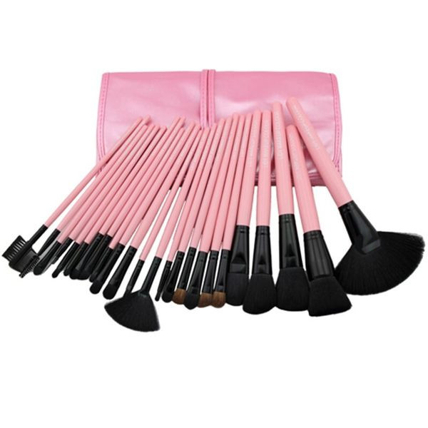 Σετ πινέλα μακιγιάζ με απαλές τρίχες