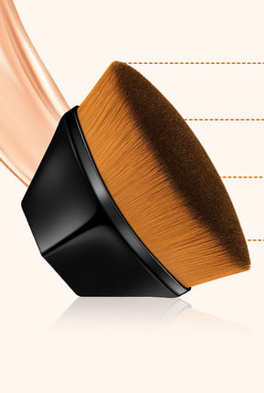 Kist za šminkanje 2 komada u setu pogodan za nanošenje podloge