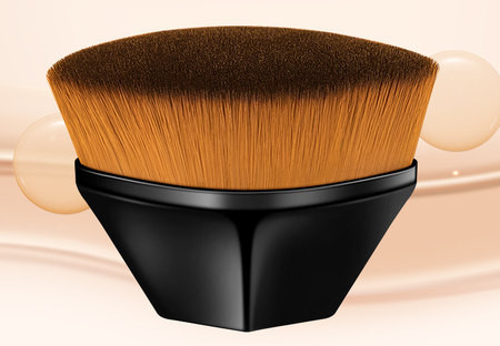 Kist za šminkanje 2 komada u setu pogodan za nanošenje podloge