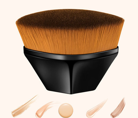 Kist za šminkanje 2 komada u setu pogodan za nanošenje podloge