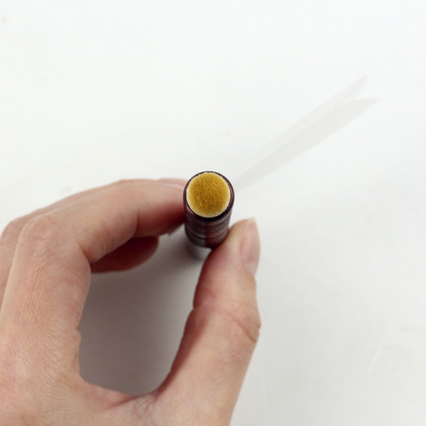 Četkica za jednostavno nanošenje šminke - okrugla glava