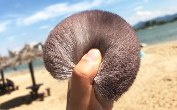 Σετ με 14 πινέλα μακιγιάζ με θήκη