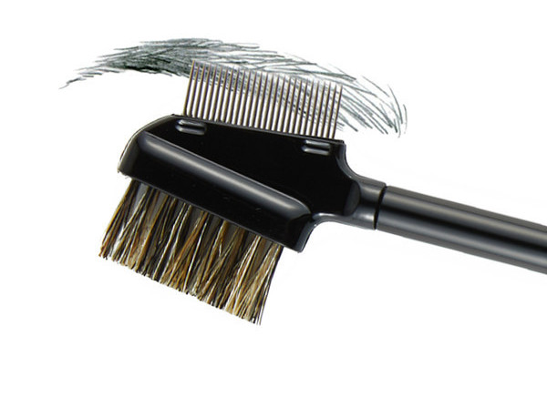 Čelična češljasta četka za obrve i trepavice