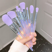 Plastikust meigipintslite komplekt