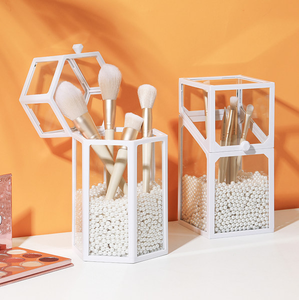 10 bucăți într-un set de pensule moi de machiaj pentru păr