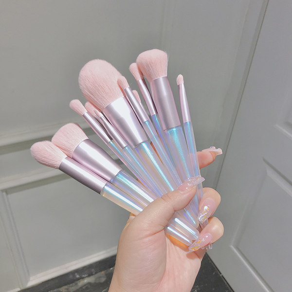 Set četkica za šminkanje s plastičnom drškom