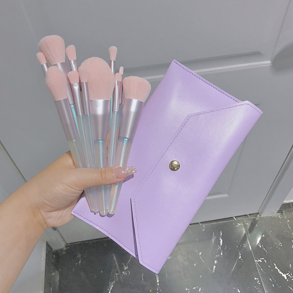 Set četkica za šminkanje s plastičnom drškom
