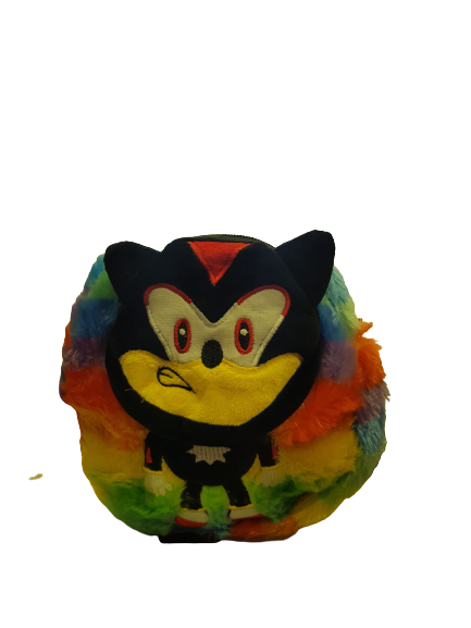 Раница Sonic, Плюшена, Рзлични цветове, 20х20 см