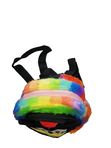 Раница Sonic, Плюшена, Рзлични цветове, 20х20 см