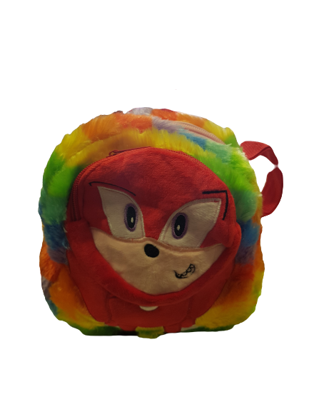 Раница Sonic, Плюшена, Рзлични цветове, 20х20 см