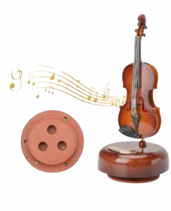 Сувенир Цигулка, Музикална кутия, Пластмасов, 20 см