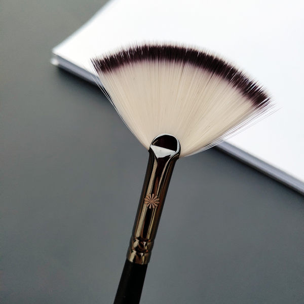 Četkica za šminkanje s crnom drškom