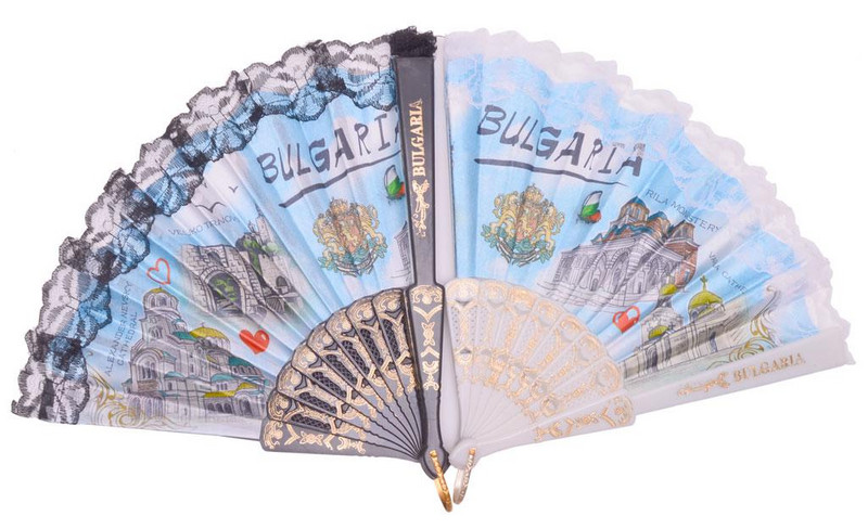 Декорация ветрило, България, Бяло/Черно