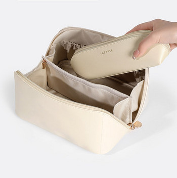 Водоустойчива чанта за съхранение на четки за грим