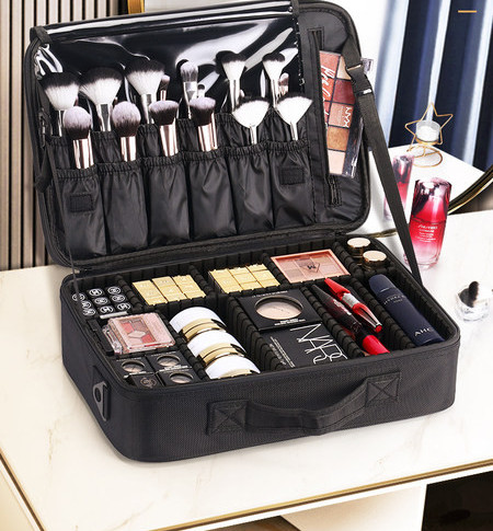 Φορητή τσάντα καλλυντικών μακιγιάζ