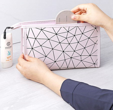 Trusă de călătorie rezistentă la apă pentru machiaj și articole de toaletă potrivite pentru călătorii