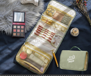 Organizator textil impermeabil pentru produse cosmetice