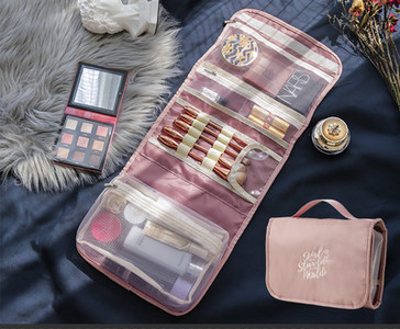 Organizator textil impermeabil pentru produse cosmetice
