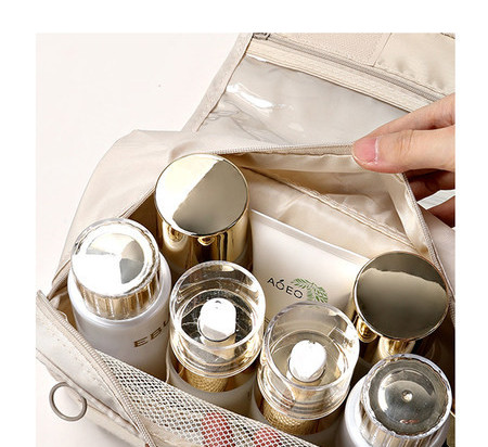 Kosmētikas kosmētikas soma - piemērota ceļojumiem