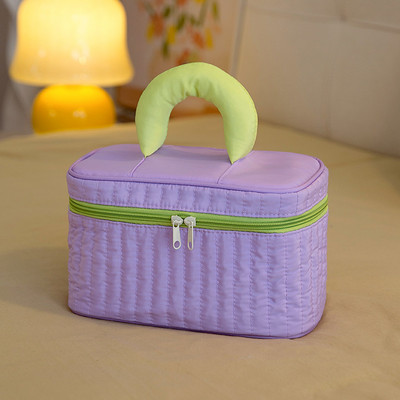 Cutie de depozitare pentru machiaj textil