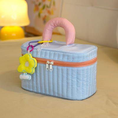 Cutie de depozitare pentru machiaj textil