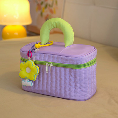 Cutie de depozitare pentru machiaj textil