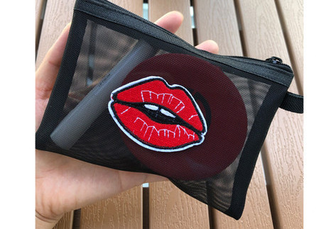 Geanta din plasa transparenta