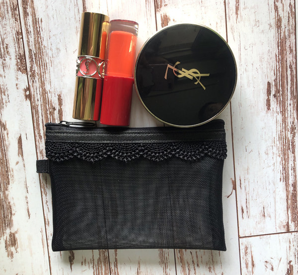 Φορητή διχτυωτή τσάντα μακιγιάζ