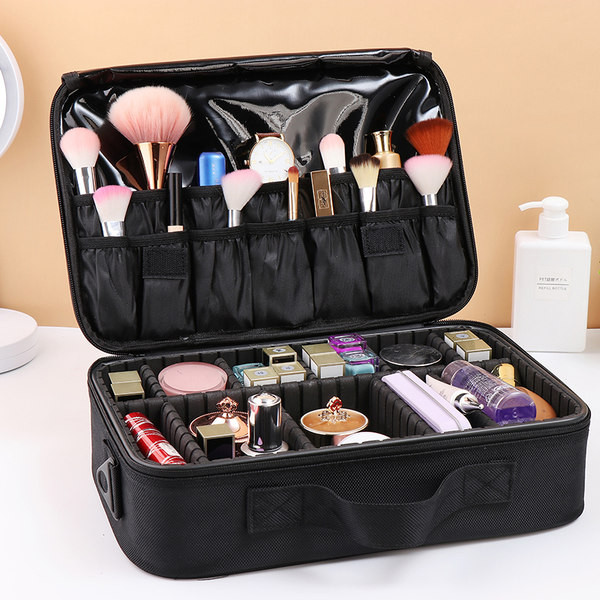 Umivaonik s nekoliko pretinaca za šminku