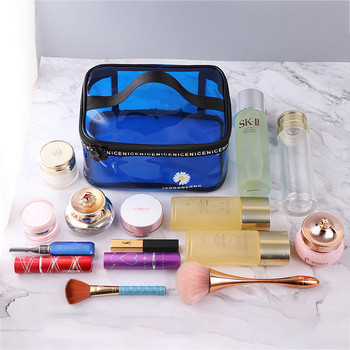 Водоустойчива козметична чанта за гримове и тоалетни принадлежности
