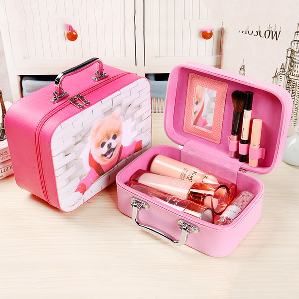 Prijenosna kozmetička torbica - kutija za odlaganje šminke i toaletnih potrepština