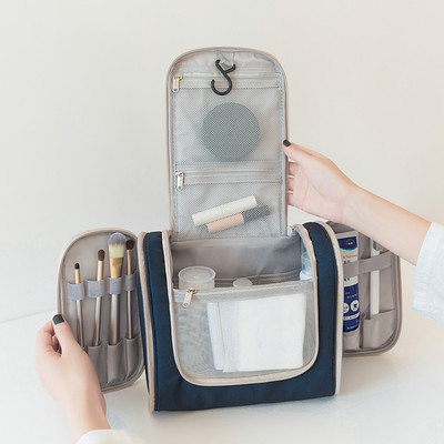 Prijenosna sklopiva torba za šminku i toaletne potrepštine pogodna za putovanja