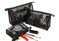 Musta värvi kosmeetikakomplekt jumestamiseks